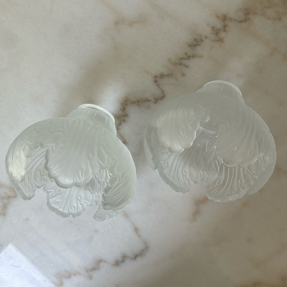 Rejuvenation sold out glass sconce shades